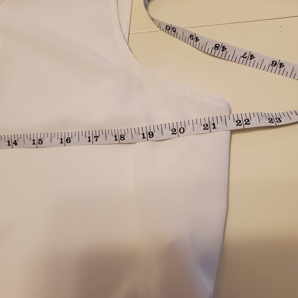 Bar III - White Sleeveless Blouse - L - Picture 7 of 7
